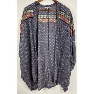 Victoria’s Secret size Medium/Large Women’s Multicolored Open Front Cardigan